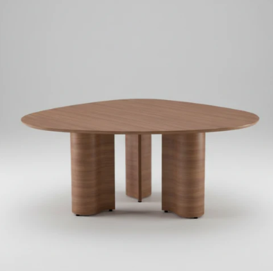 Mesa de Jantar Mônica Tampo Orgânico Melamínico