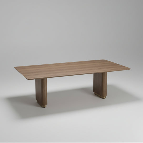 Mesa de Jantar Simara em Melamínico Tampo Reto