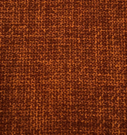 Textura do tecido da banqueta, marrom com trama aparente