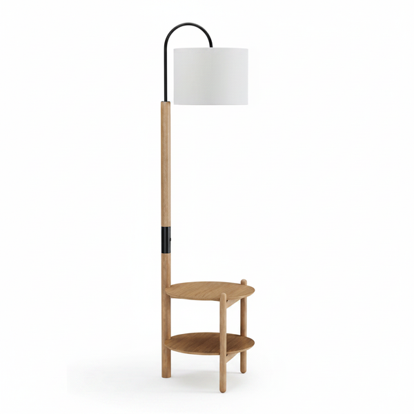 Luminária Alta Agatha com Mesa Auxiliar